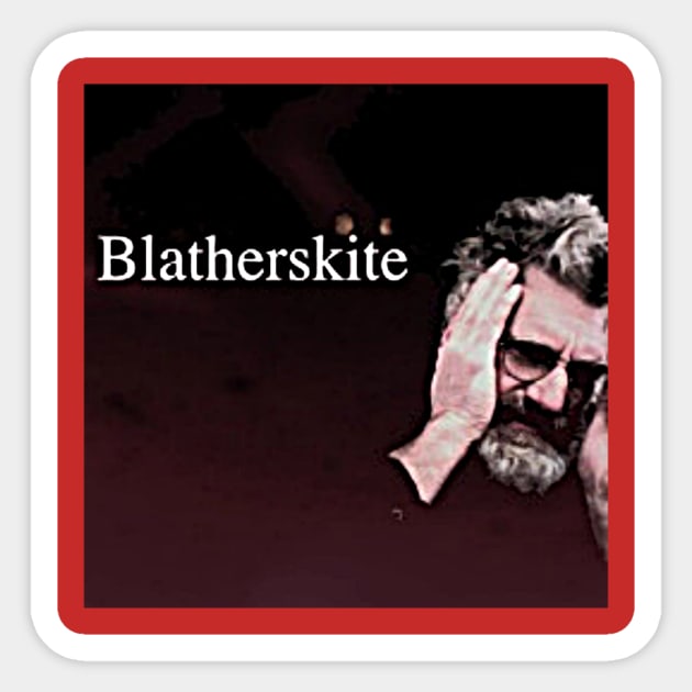 Blather the Mosquitos Sticker by damonbostrom